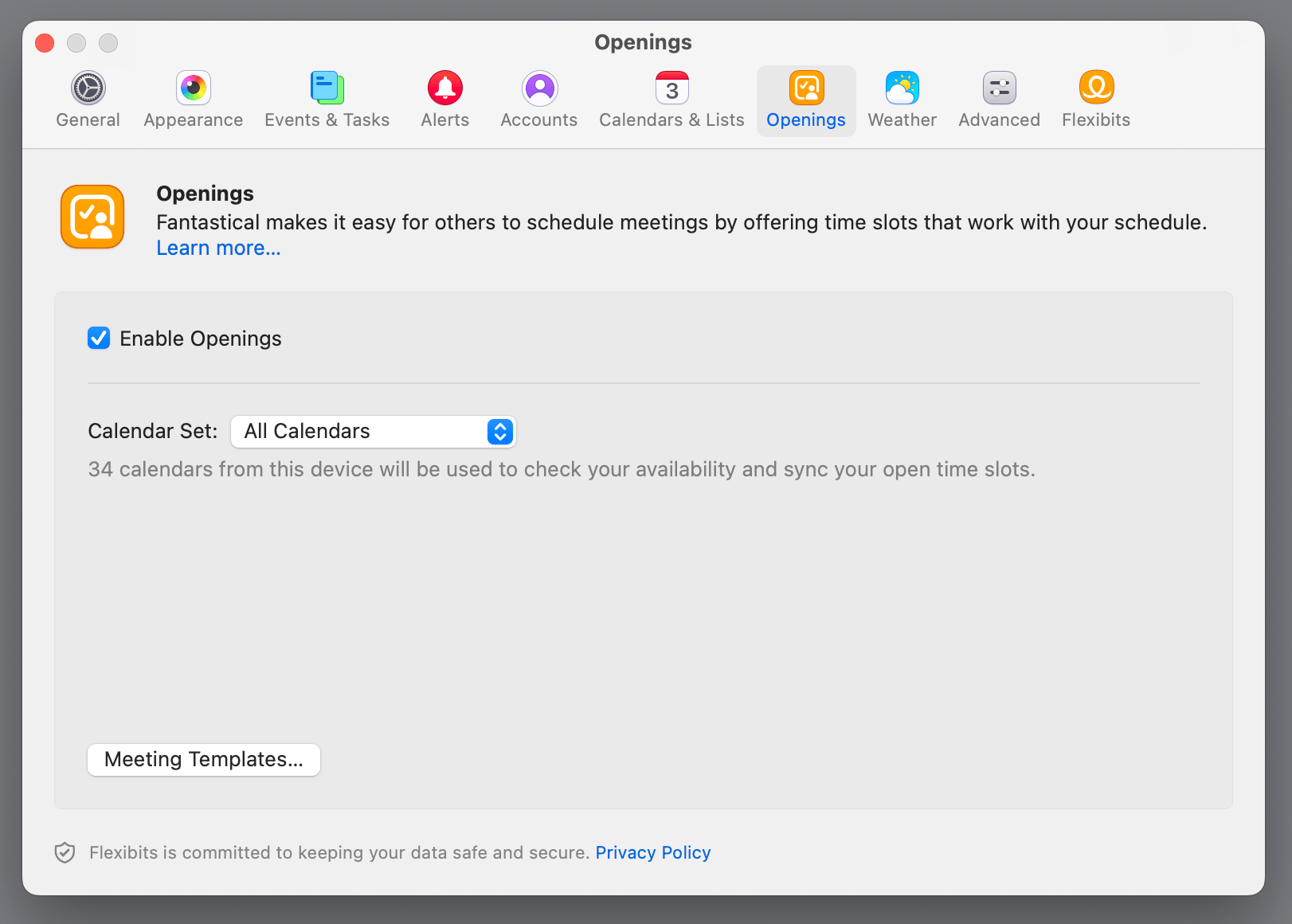 Enable openings mac