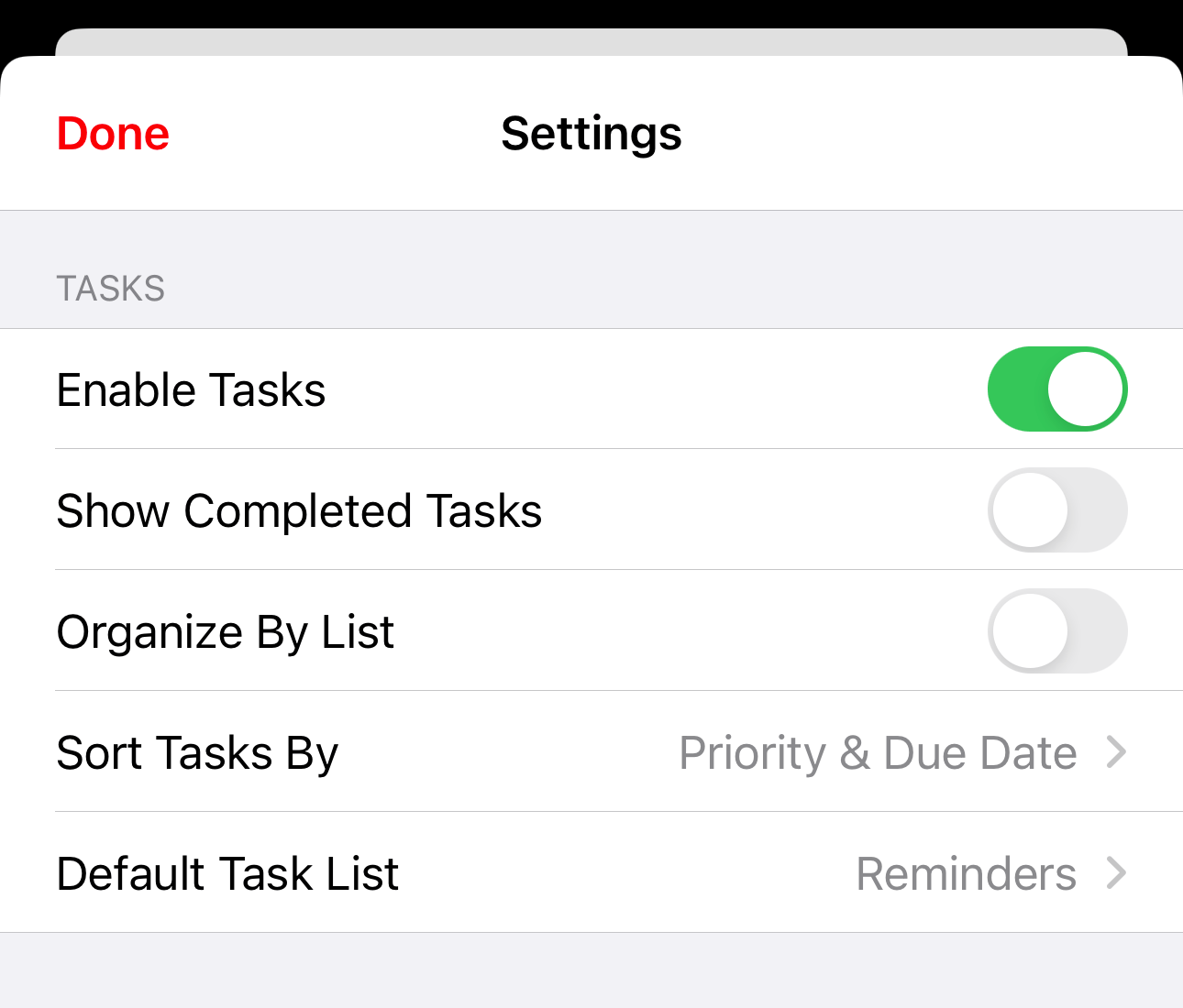 Tasks